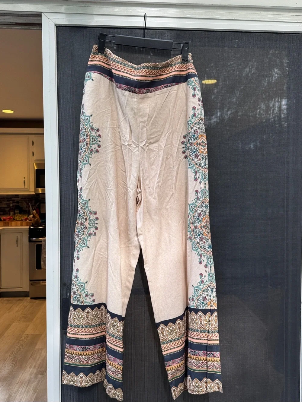 Farm Rio Anthropologie Wide Leg Pants